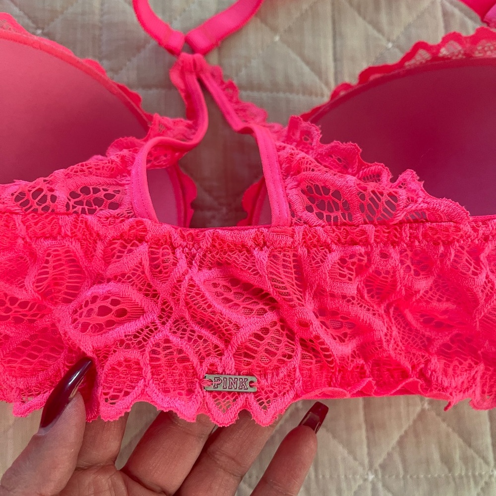 Pink Razor back bra - Picture 4 of 9
